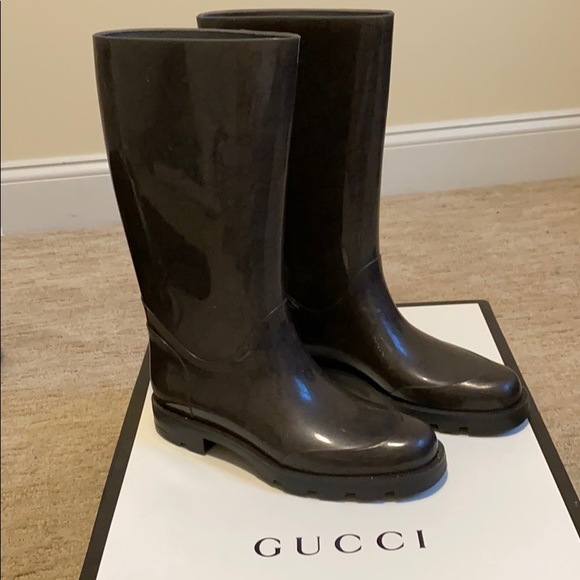 Gucci Rain Boots - Picture 1 of 3